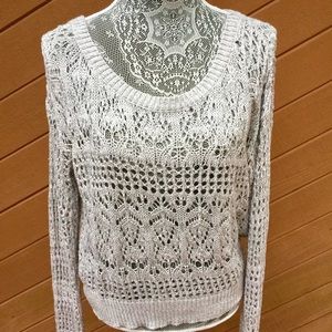Aeropostale Gray Knitted Sweater